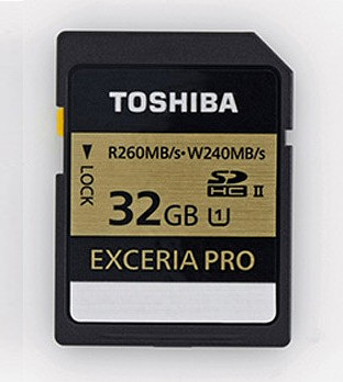 Toshiba Exceria Pro, La tarjeta SD más rápida hasta el momento
